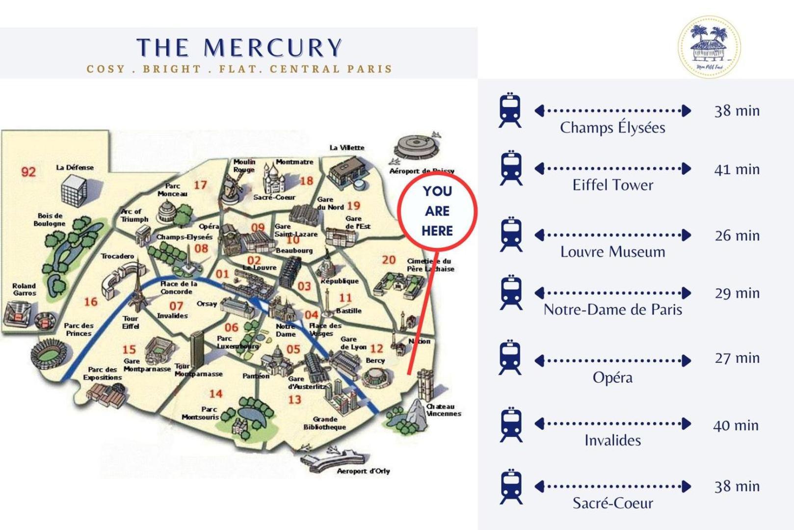Le Mercury - Confortable Et Lumineux - Nation Appartement *